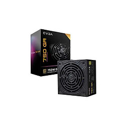 EVGA SuperNOVA 750 GA • Alimentation PC 80 Plus Gold • Entièrement Modulaire • Eco Mode • 10 Ans de Garantie