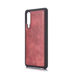 Acheter Wewoo Housse Coque Etui en cuir Crazy Horse Texture Flip détachable magnétique pour HuP30, avec porte-cartes et & Portefeuille (Rouge)