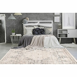 Paris Prix Tapis Imprimé Vintage Palace Gris 120 x 170 cm