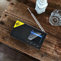 Universal Radio numérique Bluetooth portable DAB/DAB + et récepteur FM rechargeable radio domestique légère goutte |