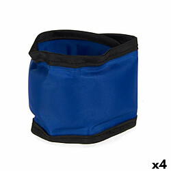 Mascow Collier pour Chien Bleu Noir PVC Gel 6,3 x 1 x 30 cm Réfrigérant (4 Unités)