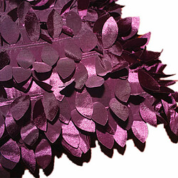 42 * Cas De Couverture D'oreiller 42cm Tombé Feuille De Lancer La Taille De Coussin Décor Violet pas cher