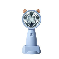 (Bleu) Mini Ventilateur Portatif USB Mini Ventilateur Portatif Extérieur