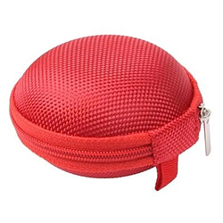 Avis Wewoo Etui Casque / Ecouteurs rouge pour / écouteur Boîte de sac de transport de style grille