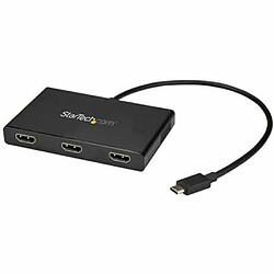 Avis STARTECH Hub MST USB Type-C vers 3x HDMI - Splitter / répartiteur Multi Stream Transport USB-C à 3 ports HDMI - Multi-écrans - 3840