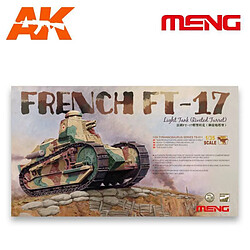 Meng Maquette Char French Ft-17 Light Tank (riveted Turret)