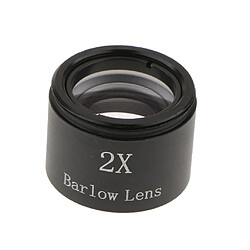 Lentille Barlow 1.25 '' 2X Pour Astronomie pas cher