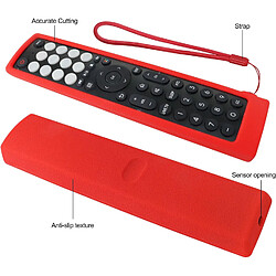 Avis SANAG Housse Coque En Silicone Pour Hisense Vidaa Tv Telecommande En2D36H En2J36H En2F36H Erf2S36H, Etui De Protection Pour Hisense Tv Telecommande, Antiderapage, Antisismique, Lavable-Rouge