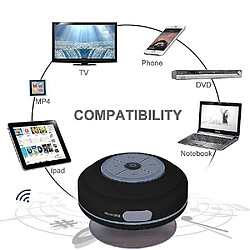 Acheter Universal Haut-parleur de douche LED Bluetooth résistant à l'eau FM Radio TF Carte Reader, Contrôle intégré B