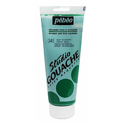 Pébéo Peinture Gouache 1 Tube de 220 ml Vert Printemps