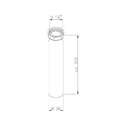 Sanitop-wingenroth tube de réglage pour le rinçage tuyau 22159 7