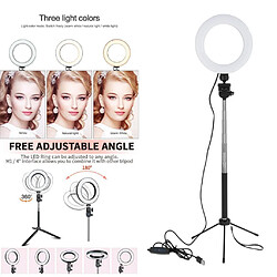 Avis Selfie Light Avec Trépied Et Support De Téléphone Pour Studio De Maquillage En Direct