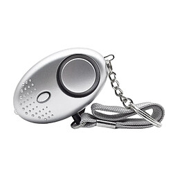 Safe Sound Personal Alarm 130DB Security Alarm Keychain For Women Silver pas cher