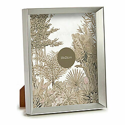 Gift Decor Cadre photo Argenté Plastique verre (22,3 x 3,5 x 27,3 cm) (6 Unités)