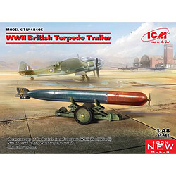 Icm Maquette Avion Wwii British Torpedo Trailer