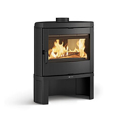 La Nordica Extraflame Poêle à bois fonte 7.7kw noir - jennifer2.0 - NORDICA EXTRAFLAME