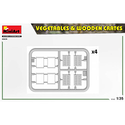 Avis Mini Art Vegetables & Wooden Crates - Décor Modélisme