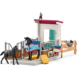 Schleich Horse Club Box à cheval avec Jument et Poulain