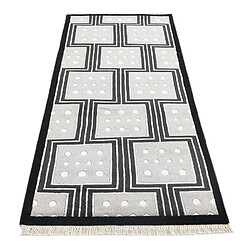 Acheter Vidal Tapis de couloir en laine 211x79 noir Darya