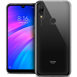 Caseink Coque Pour Xiaomi Redmi 7 (6.26 ) [Crystal Ultra Clear HD - Semi Rigide Souple TPU Gel Transparent - Extra Fin 1mm]