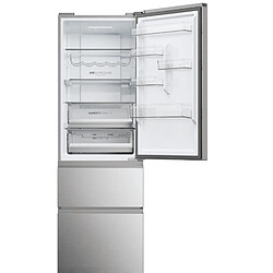 Avis Réfrigérateur combiné 60cm 360l nofrost, inox - HTW5618DNMG - HAIER