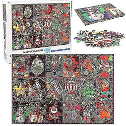 Avis Universal Puzzle de cadeau de Noël de Noël, 1000 PCS Puzzle de décompression éducative, Wal