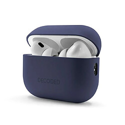 Decoded Coque pour Airpods Pro 2 Aircase Anti-choc en Silicone Chic et Élégante Bleu chiné