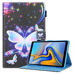 Etui en PU Impression de motifs avec support papillon pour votre Samsung Galaxy Tab A7 Lite 8.7 (2021) T220/T225