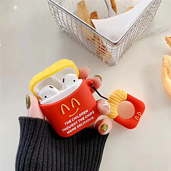 Avis GUPBOO Airpods Coque Housse Étui Protecteur Compatible pour AirPods1/2-Frites Burger Silicone