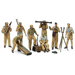 Avis Tamiya Figurine Mignature German Africa Corps Luftwaffe Artillery Figure Set