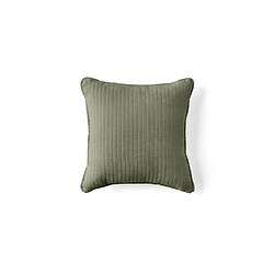 Bestmobilier Topaze - coussin - en velours côtelé plat - 40x40 cm