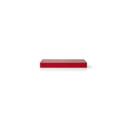 NEDIS Boîtier pour Disque dur - 2,5- Connexion SATA III - USB 3.1 - 6 Gbit/s - Rouge