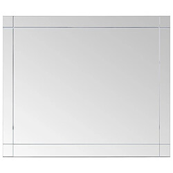 Decoshop26 Miroir mural 80x60 cm Verre DEC022775