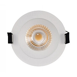 Acheter Inspired Downlight encastré LED, blanc, 24 deg. Angle de faisceau, 780lm, 2700K, IP44, DRIVER NON INCLUS