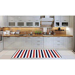 Alter Chemin de cuisine, 100% Made in Italy, Tapis résistant aux taches avec impression numérique, Tapis antidérapant et lavable, Modèle Brysen, cm 180x52