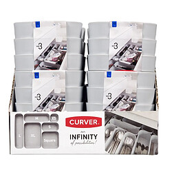 Acheter But Lot de 3 casiers INFINITY Gris clair