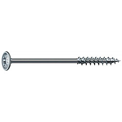 Spax Vis à bois tête disque filetage partiel empreinte Torx T30 revêtement WIROX 6x140mm boîte de 100 pièces