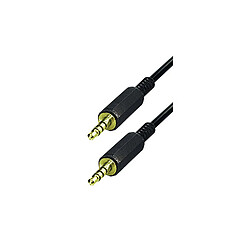 CABLE JACK-MALE-4POL.3.5MM JACK MALE-4PO POUR TV AUDIO TELEPHONIE - 9427567