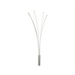 Acheter Vente-Unique Lampadaire 5 branches LEDs design FILAE - Métal - H. 189 cm - Argenté