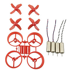 RC Quadcopter Frame Hélices CW CCW Motor Set Pour JJRC H36 RC Drone Rouge