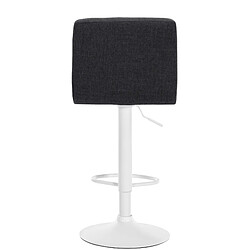 Acheter Non Tabouret de bar Calma tissu blanc