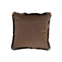 Paris Prix Coussin Carré Déco Alpha 42x43cm Marron