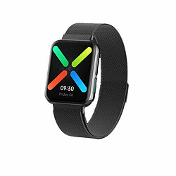 PHONECARE Bracelet Milanese Loop Fermeture Magnétique pour OPPO Watch 41mm - Noir