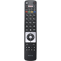 SANAG Rc5118 Telecommande De Remplacement Pour Finlux Tv 32-Ffa-5615 32-Ffa-5650 32Hpd274Bt 40-Ffa-5511 43-Ffa-5615 43Fua-8050 48Uxe304B-P 55Ut3Ec320St 55Ut3Ec320S-T 65Ut3E249Bt Fin55Smartbk P50D300