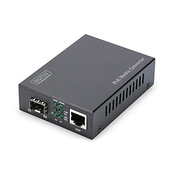 Digitus DN-82140 convertisseur de support réseau 1000 Mbit/s Noir 