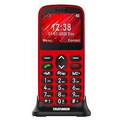 Téléphone Portable Telefunken S420 rouge