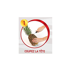 Venteo - Le Découpe Ananas - Epluche proprement et parfaitement le fruit