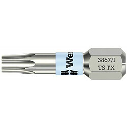 Wera, 222922, Werk Hermann Werner GmbH & amp?; co.KG 71033 Bit TX Gr.15 L.25 mm va 0,6 cm (0,25 pouces) 6 cts M. torsionszone Wera dIN3126-c 6.3