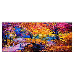 EPIKASA Impression sur Toile Pont 3, Multicouleur, Polyester, 100x3x70 cm