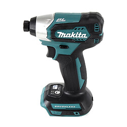 Makita DTD 155 G1J Clé à choc sans fil 18 V 140 Nm 1/4'' Brushless + 1x batterie 6,0 Ah + Makpac - sans chargeur